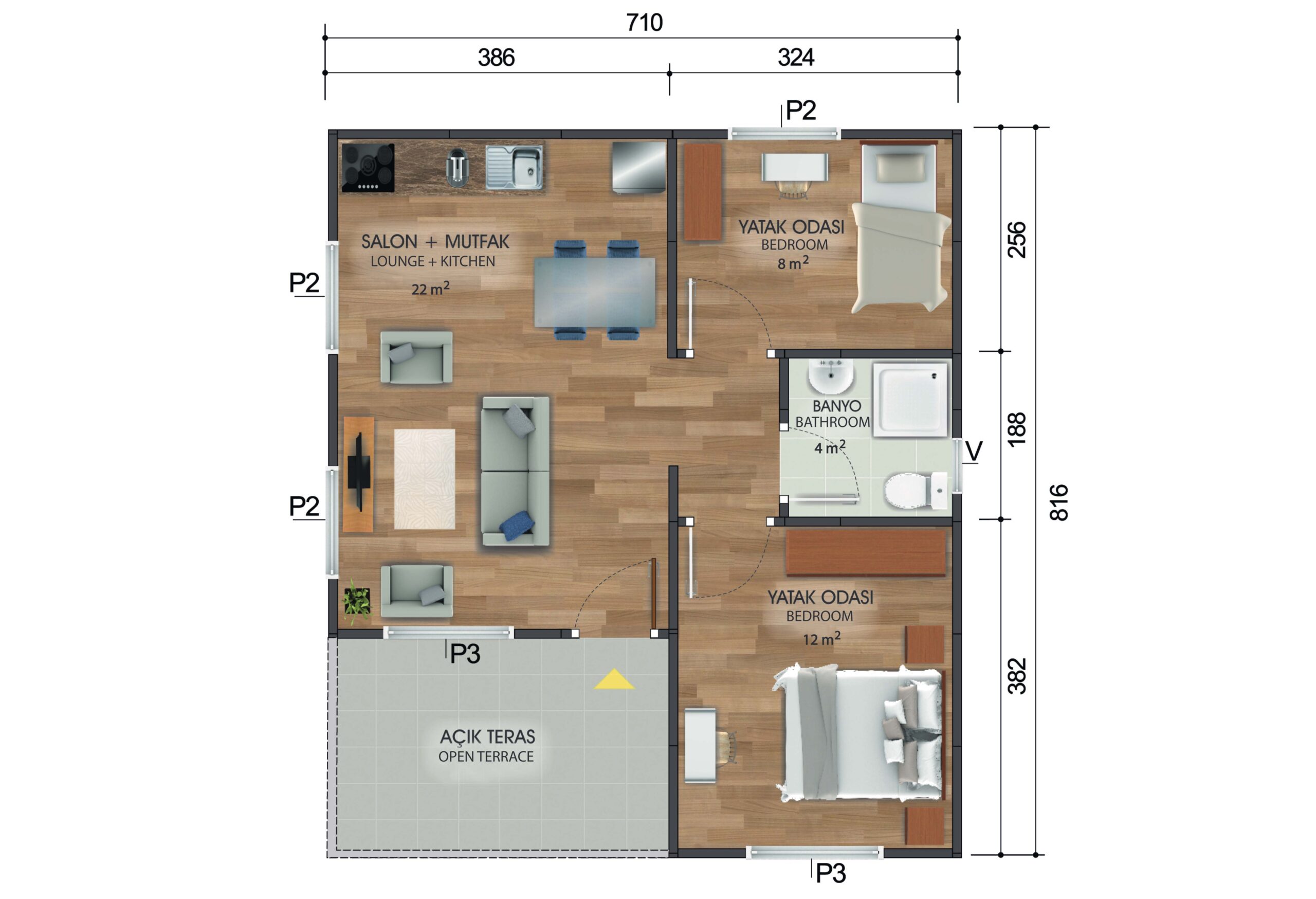 49m²-PREFABRIK-KONUT-PLAN-scaled